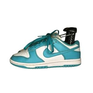 Girls Nike Dunk Low 'Next Nature' Shoes Sneakers Size 5 White Jade